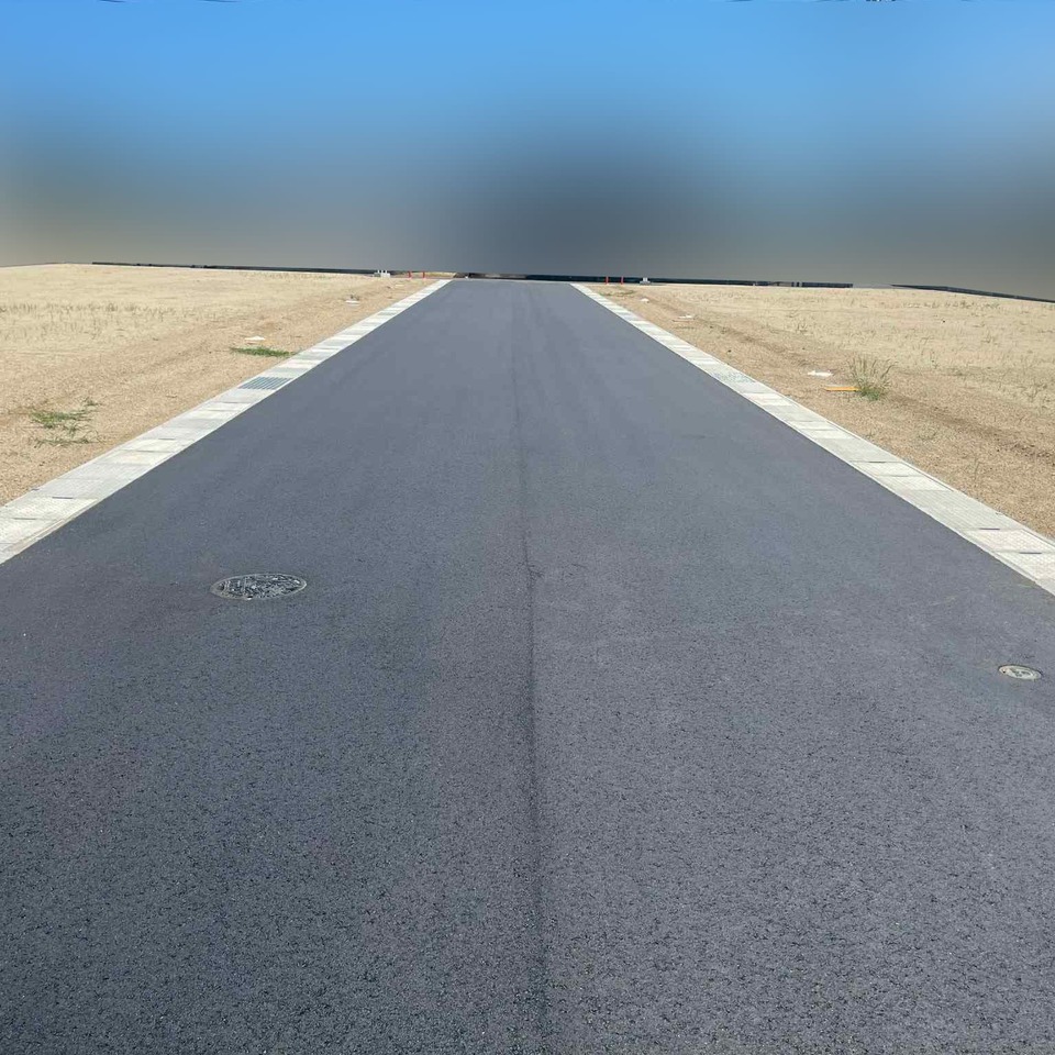 岡山市東区 宅地開発道路①の画像