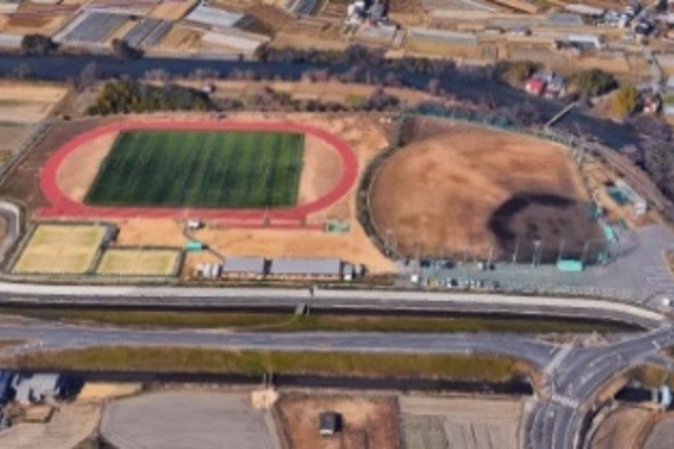 就実学園競技場工事の画像